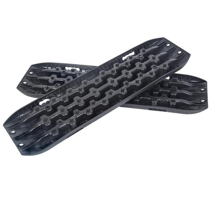 Offroad Recovery Track Boards Sand, Mud, Snow Traction Tracks - Black