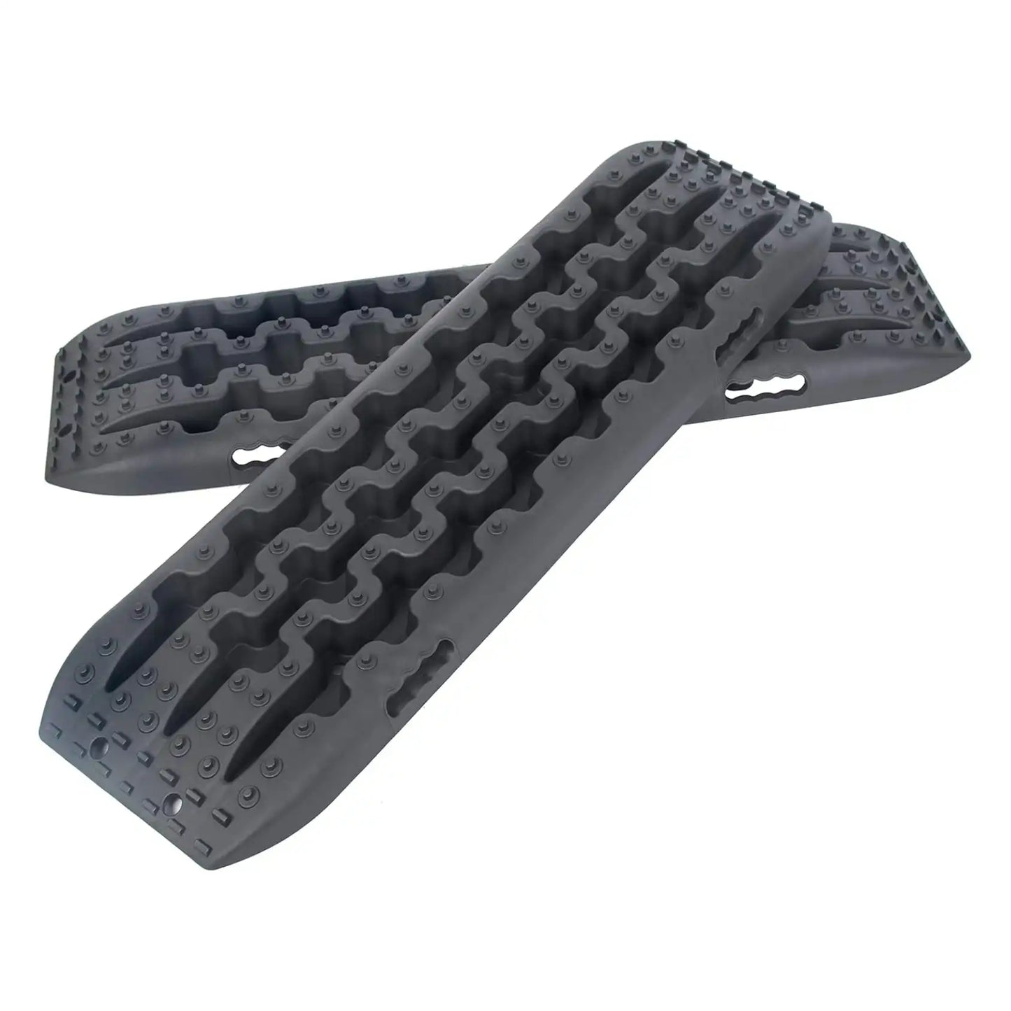 Offroad Recovery Track Boards Sand, Mud, Snow Traction Tracks - Black