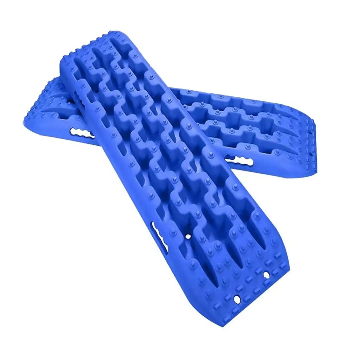 Offroad Recovery Track Boards Sand, Mud, Snow Traction Tracks - Blue