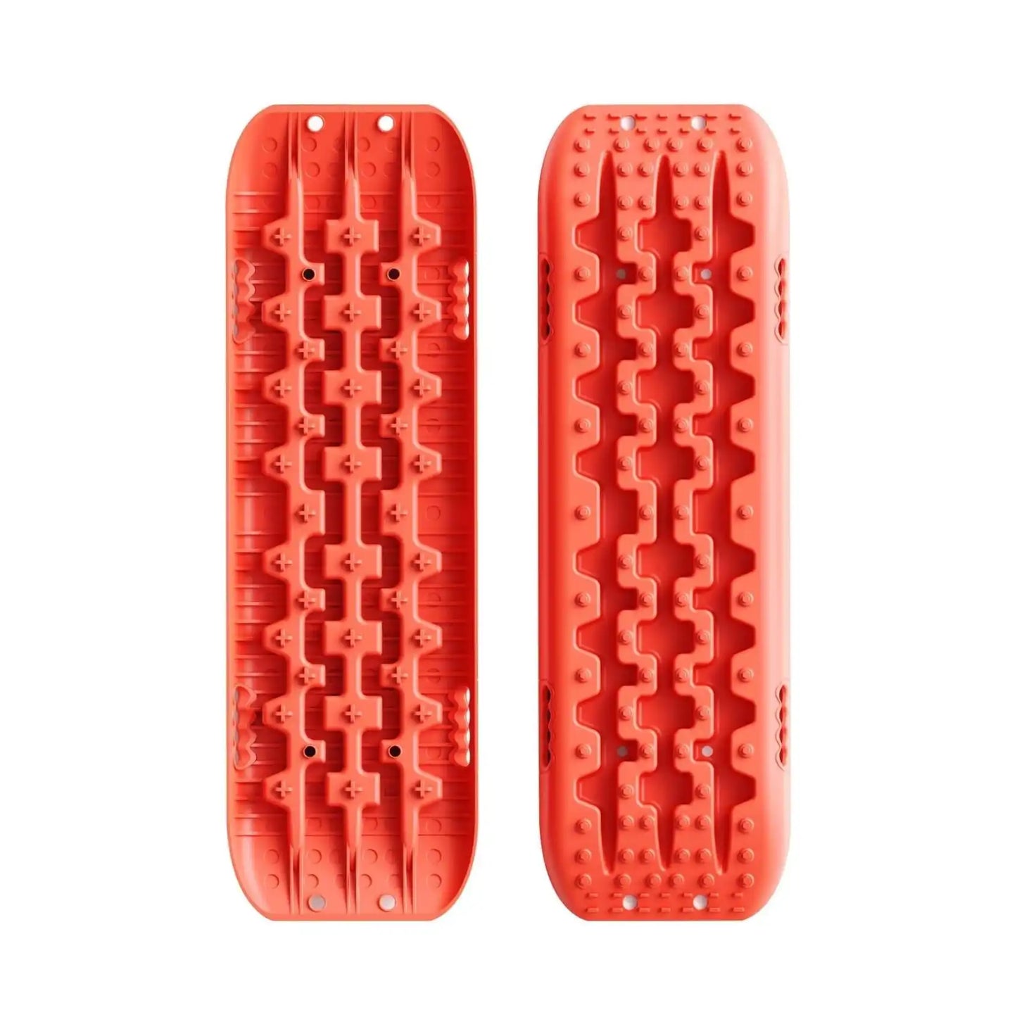 Offroad Recovery Track Boards Sand, Mud, Snow Traction Tracks - Red