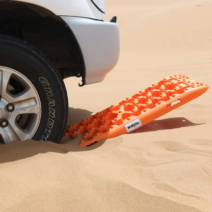 Offroad Recovery Track Boards Sand, Mud, Snow Traction Tracks - Orange