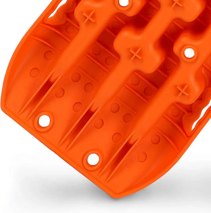 Offroad Recovery Track Boards Sand, Mud, Snow Traction Tracks - Orange