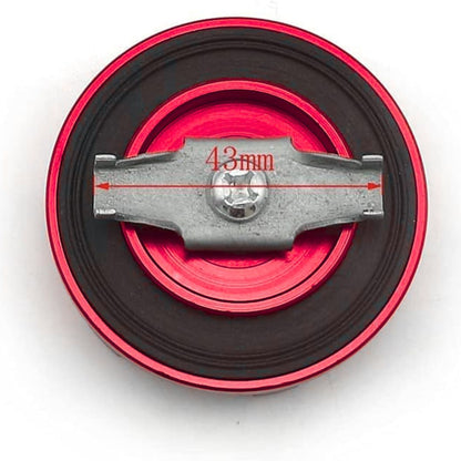 Ralliart Racing Engine Oil Cap – Red | Compatible with Mitsubishi (Galant, Lancer, Montero & More)