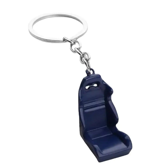 Small Car Seat Metal Keychain – Premium Auto Accessory for Car Enthusiasts