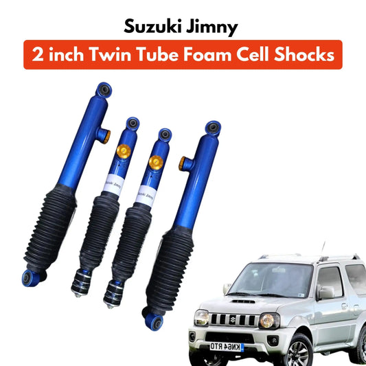 Suzuki Jimny 2 inch Twin Tube Adjustable Foam Cell Shocks