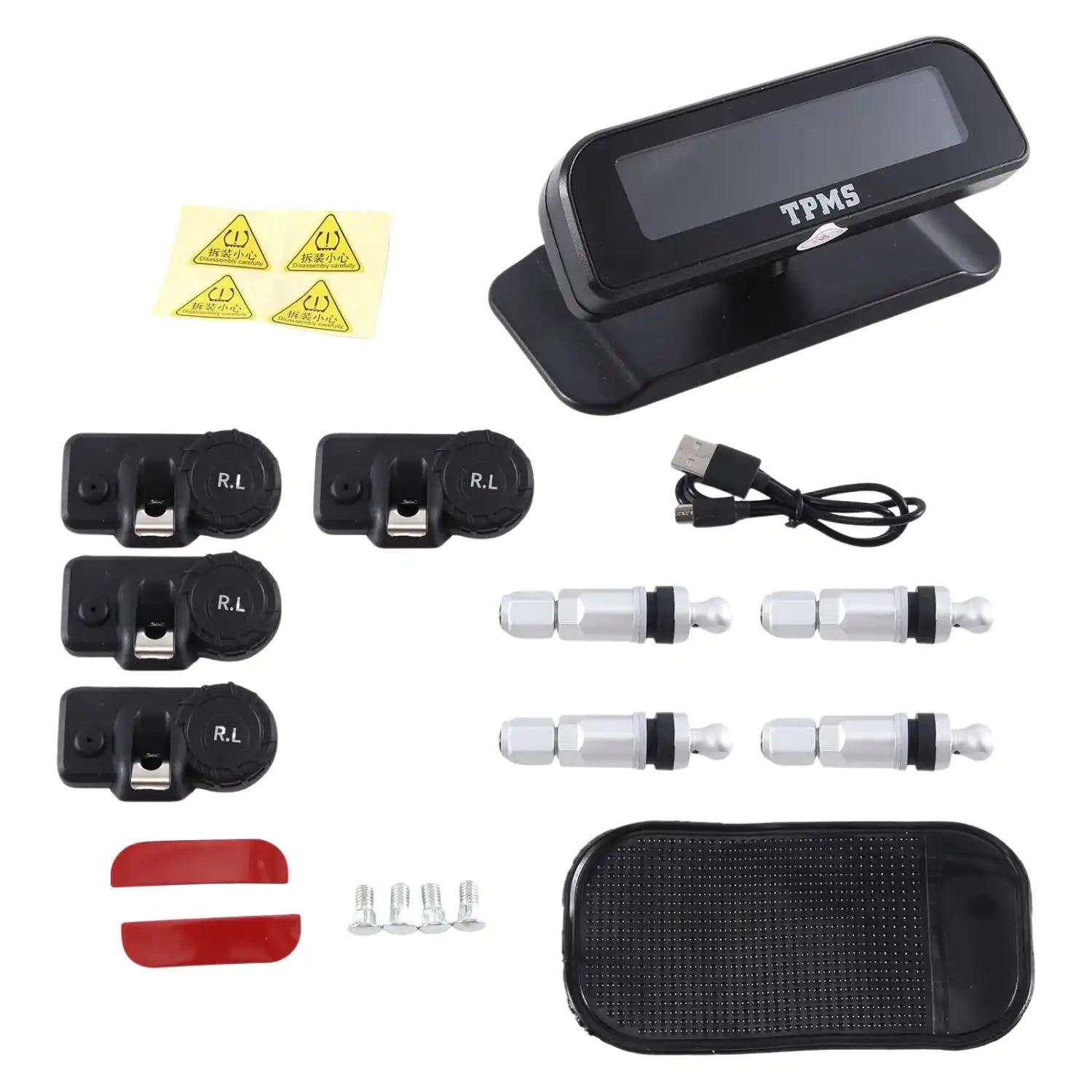 TPMS Solar Tire Pressure Monitoring System 