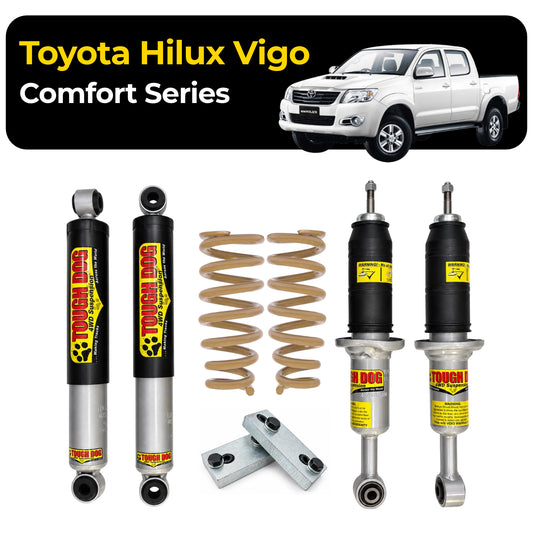 Tough Dog Suspension - Toyota Hilux Vigo - 40mm lift Foam Cell Kit with Super Soft Rear
