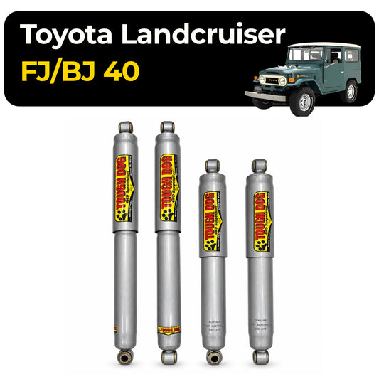 Tough Dog Suspension - Landcruiser FJ/BJ 40 Series (Shocks Only) - 40mm Lift Foam Cell Shocks Comfort Series
