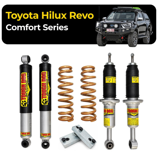 Tough Dog Toyota Hilux Revo Steel Bullbar Suspension Kit in Pakistan
