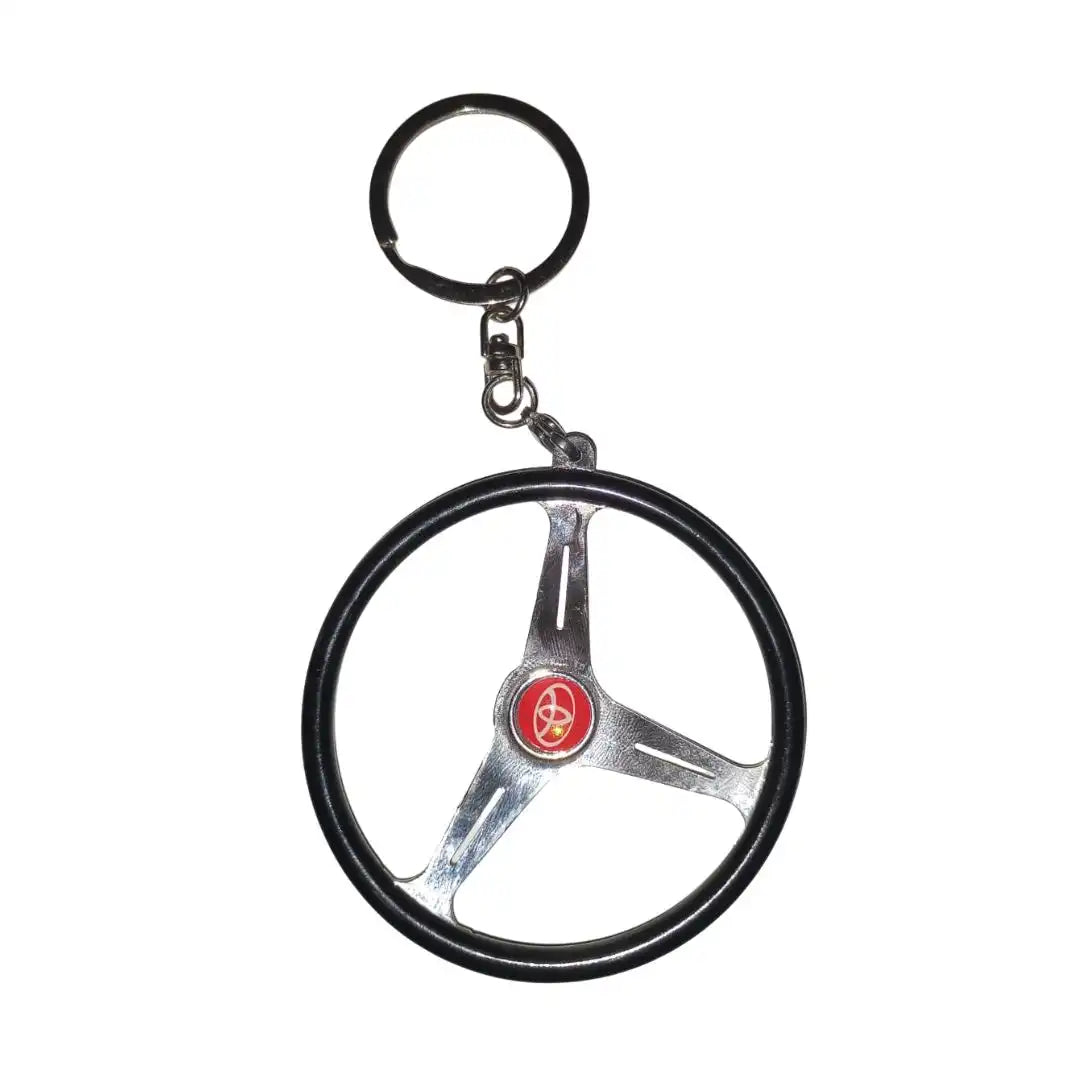 Toyota Steering Wheel Style Meta Keychain