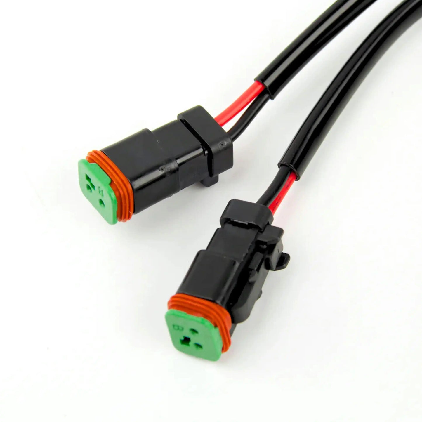 Two Lights Wiring Harness with 12V 40A ON/OFF Switch Relay for LED Bar, Work Lights, Off Road Fog Driving Lights