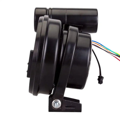 Universal 4-in-1 Automotive Tachometer – 5 inch RPM Gauge with Seat Mount (12V)