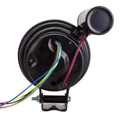 Universal 4-in-1 Automotive Tachometer – 5 inch RPM Gauge with Seat Mount (12V)