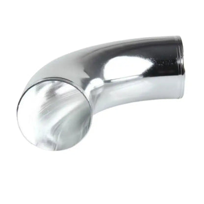 Universal 3 inch Aluminum Turbo Intake & Intercooler Pipe Kit – Silver (For Most Cars)