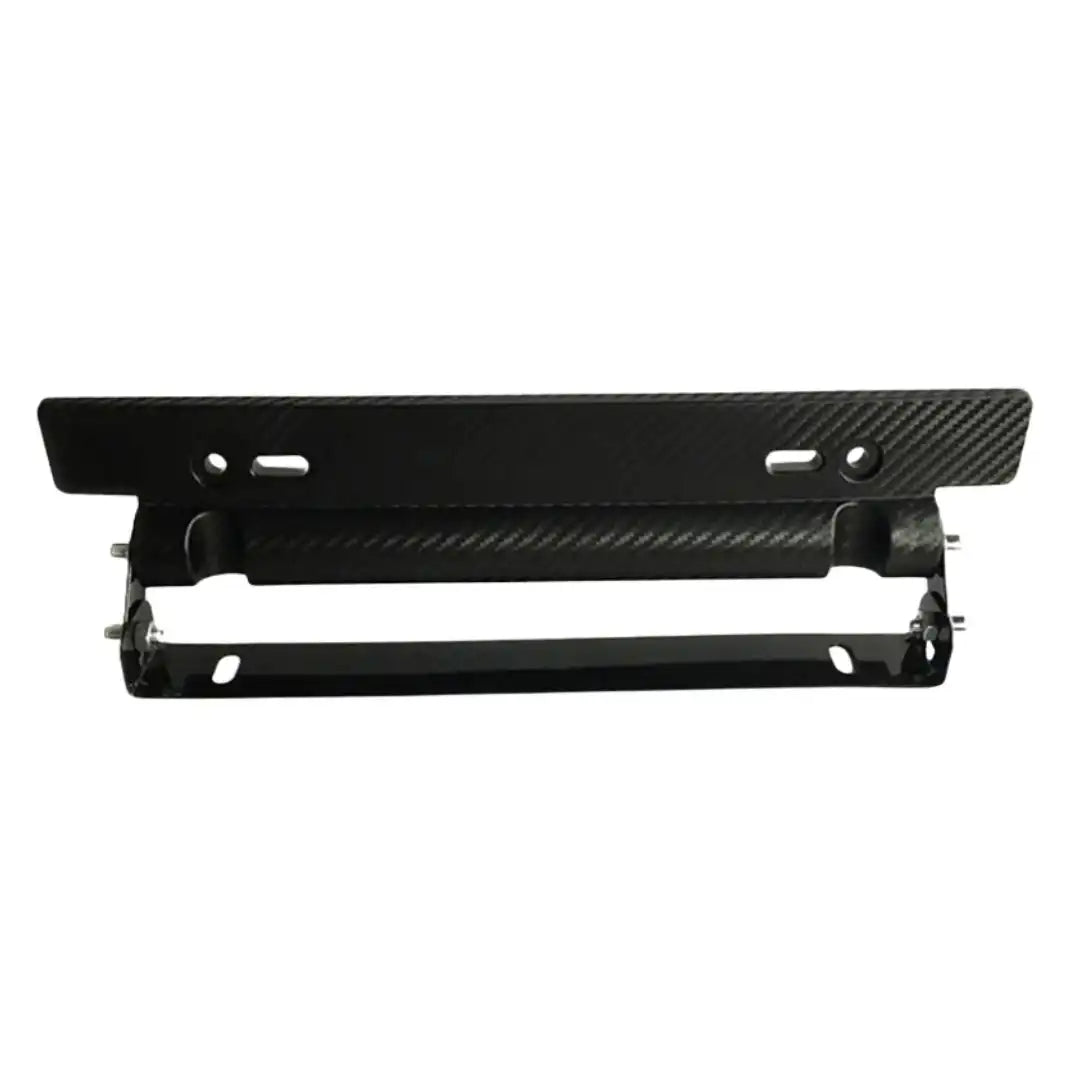 Universal Adjustable Carbon Fiber Racing License Plate TIlter