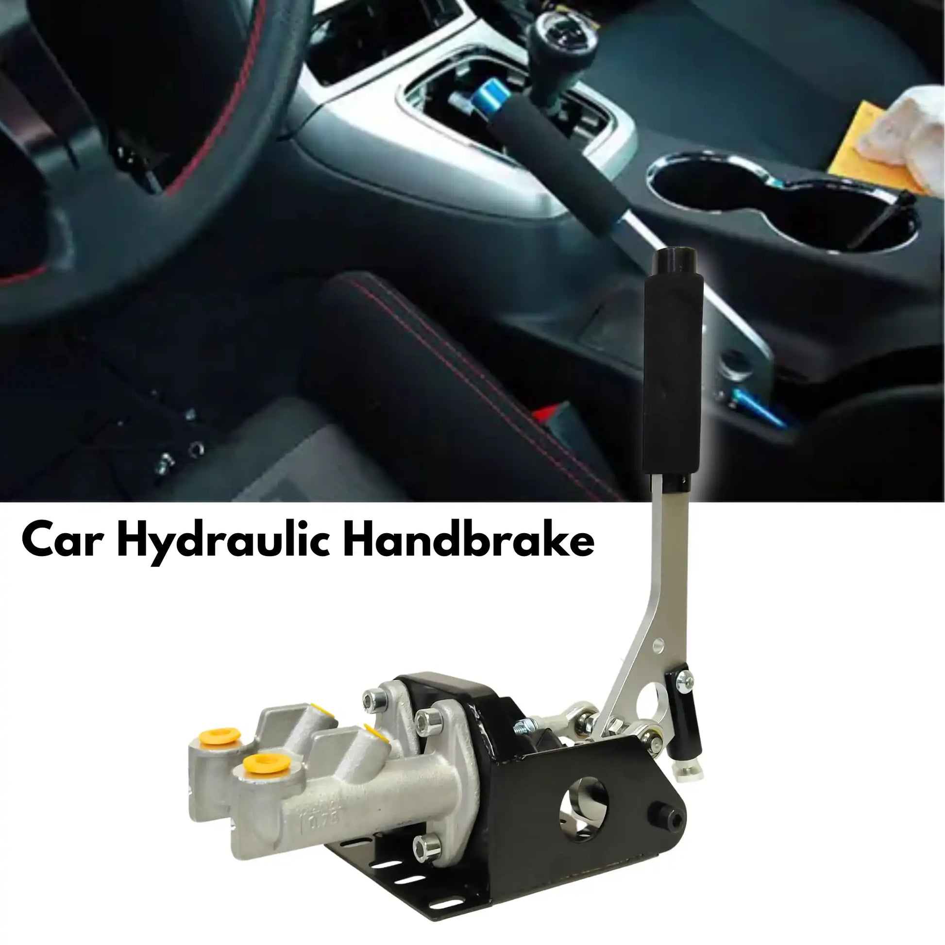 Universal Car Drift Racing Hydraulic Handbrake with Double Master Cylinder