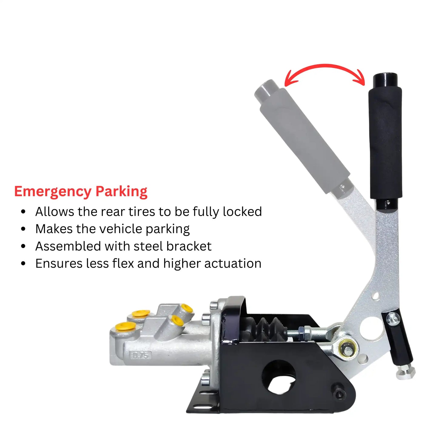 Universal Car Drift Racing Hydraulic Handbrake with Double Master Cylinder