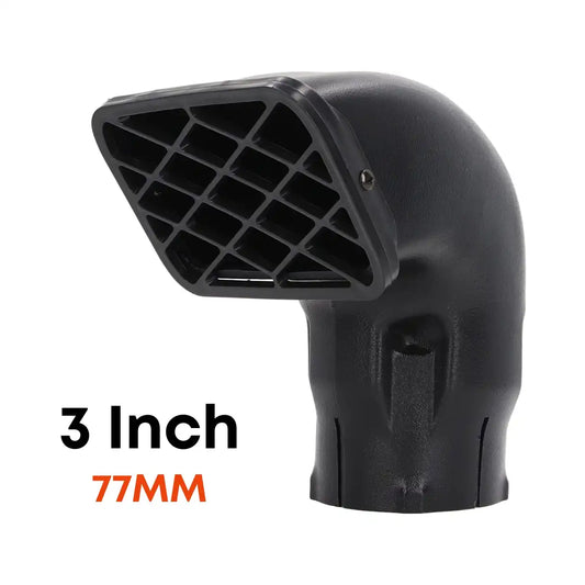 Universal Fit for Ram Inlet Intake Snorkel Head 3 inch Inner Diameter 4x4 Off Road