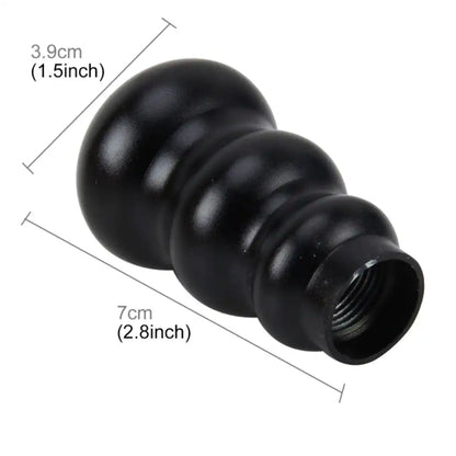 Universal Gourd Shape Gear Shift Knob – Metal & Resin | Modified Auto Transmission Knob