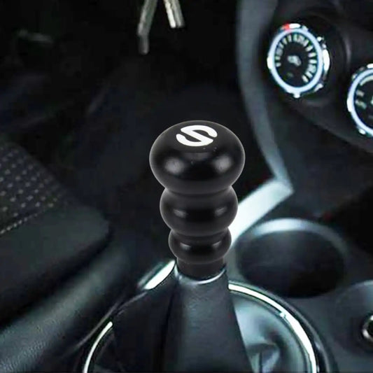 Universal Gourd Shape Gear Shift Knob – Metal & Resin | Modified Auto Transmission Knob