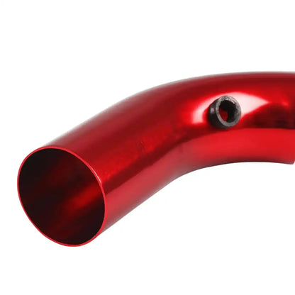 Universal Red Aluminum Air Intake Pipe Kit – High-Performance Duct Tube with Filter Hose