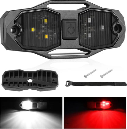 Universal Utility Roll Cage LED Light White and Red