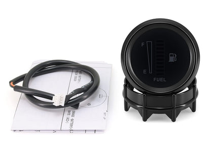2" 52mm LED Fuel Gauge with Fuel Level Sensor for Car & Motorcycle – 12V Aluminum Alloy Meter