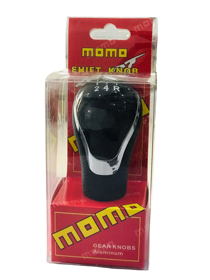 Universal 5-Speed MOMO Gear Shift Knob – Black