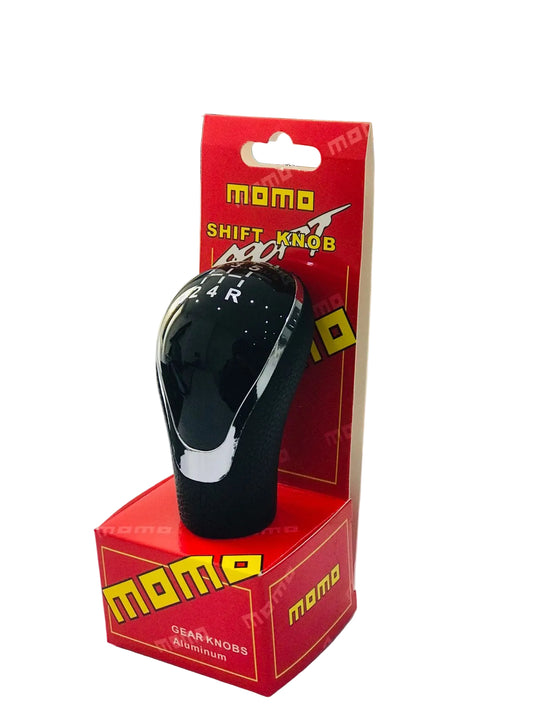 Universal 5-Speed MOMO Gear Shift Knob – Black