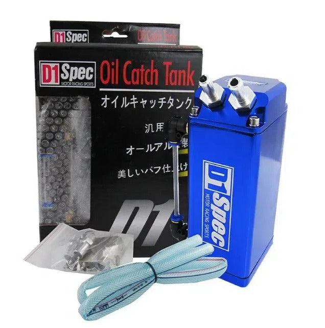 500ML Blue  Aluminum D1 SPEC Universal Oil Catch Tank