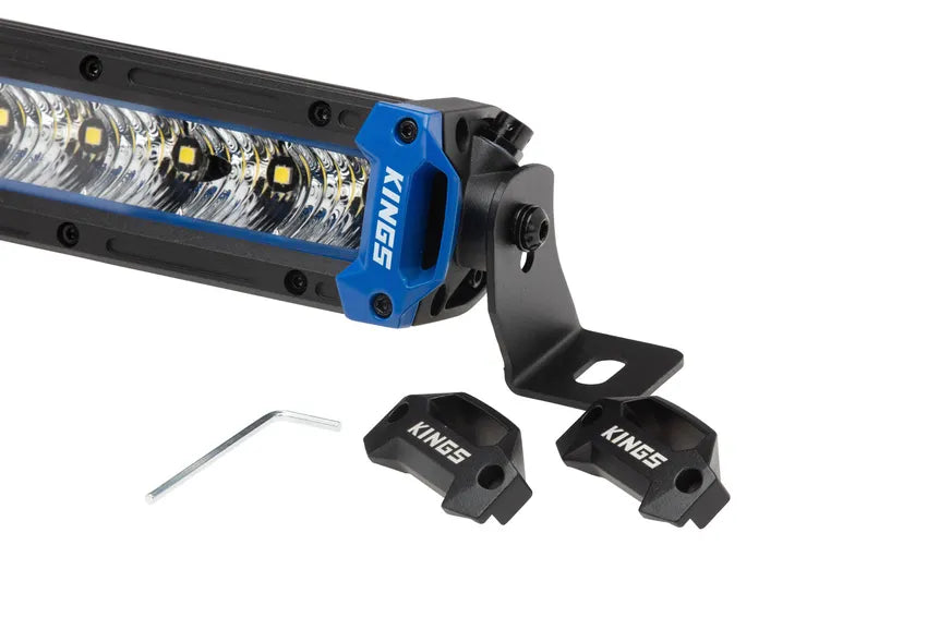 Kings 30" Lethal Single Row Light Bar Upgraded with OSRAM P8 LEDs | 9,658 Lumens | 1 Lux @ 516 m
