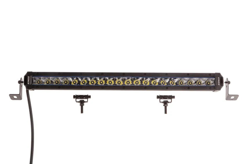 Kings 30" Lethal Single Row Light Bar Upgraded with OSRAM P8 LEDs | 9,658 Lumens | 1 Lux @ 516 m