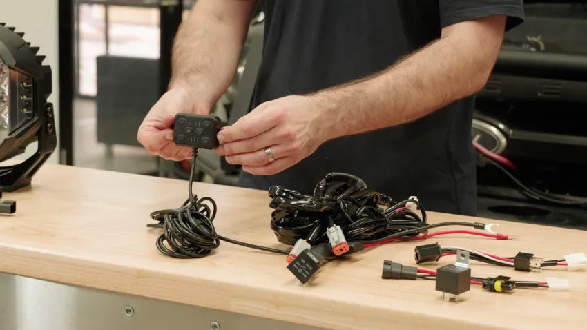 Kings Plus Lethal Pro Wiring Harness and Remote Controller