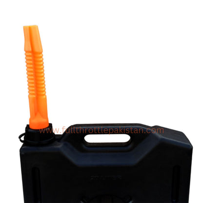 20L Slim Plastic Water Jerry Can for SUV, ATV and Cars Full Throttle Pakistan
