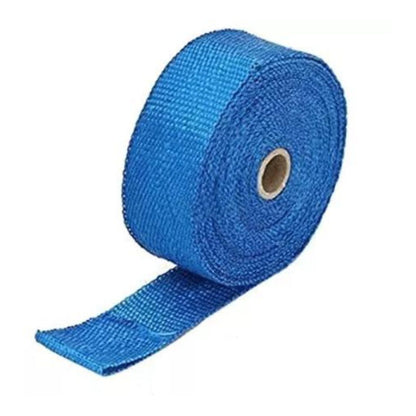 2in X 9M Exhaust Pipe Heat Wrap for Heat protection Blue Full Throttle Pakistan