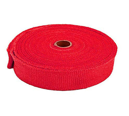 2in X 9M Exhaust Pipe Heat Wrap for Heat protection Red Full Throttle Pakistan