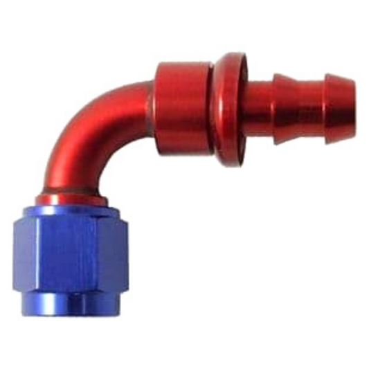 AN8 90 Degree High Performance Aluminium Fuel Hose Fitting Full Throttle Pakistan