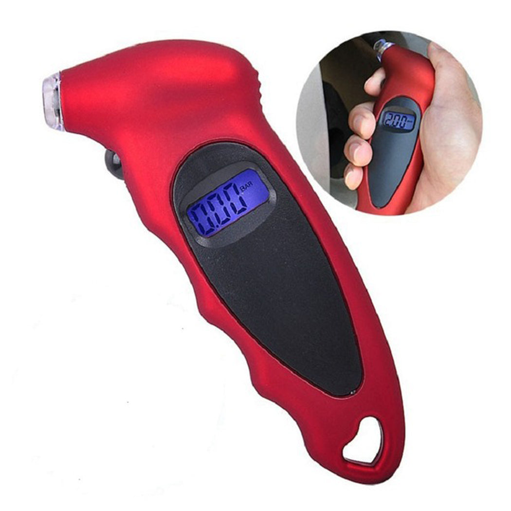 Digital Tyre Air Pressure Gauge / Digital Tire Pressure Gauge / Tyre Air Checker / Motorcycle Motor Car Tyre Pressure Guage Full Throttle Pakistan