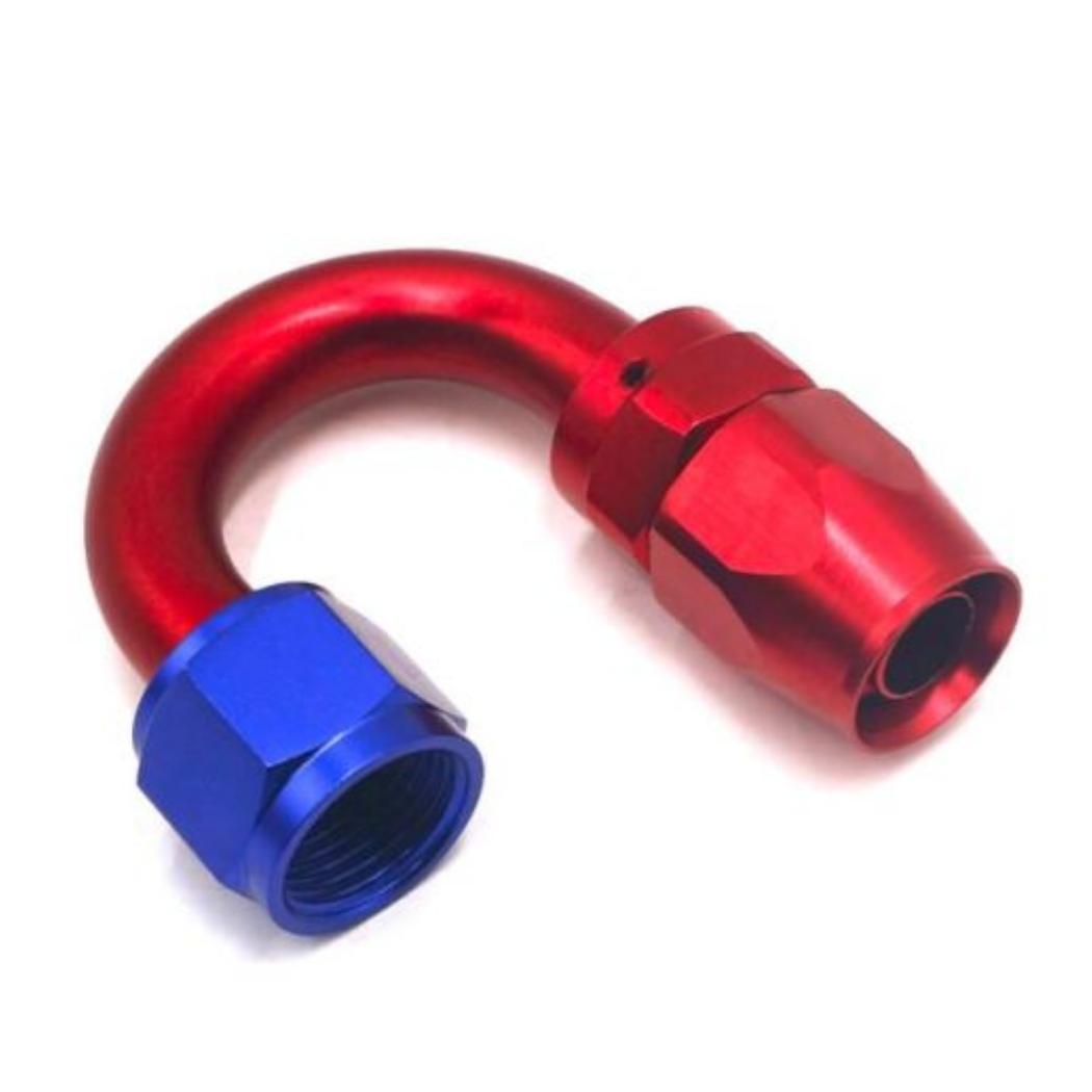 High Performance An10 Aluminum Fitting 180 Degree Swivel Hose End Fitting Full Throttle Pakistan