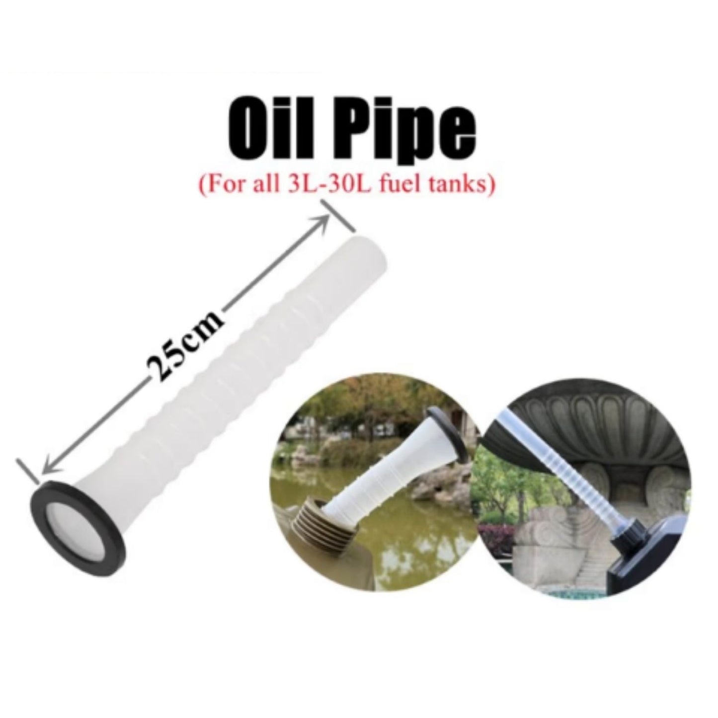 Jerry Can Filler Pipe For All 3L-30L Fuel Tanks Full Throttle Pakistan