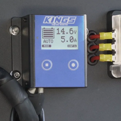 Kings 12V Battery Monitor | Easy DIY Install | Adjustable Low-Voltage Cut off | LCD Display Full Throttle Pakistan