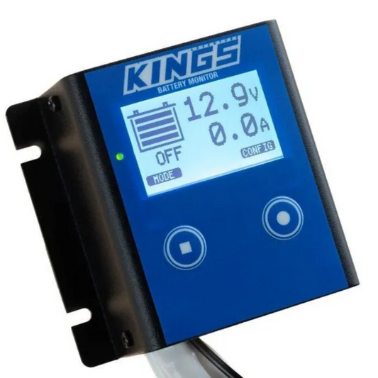 Kings 12V Battery Monitor | Easy DIY Install | Adjustable Low-Voltage Cut off | LCD Display Full Throttle Pakistan