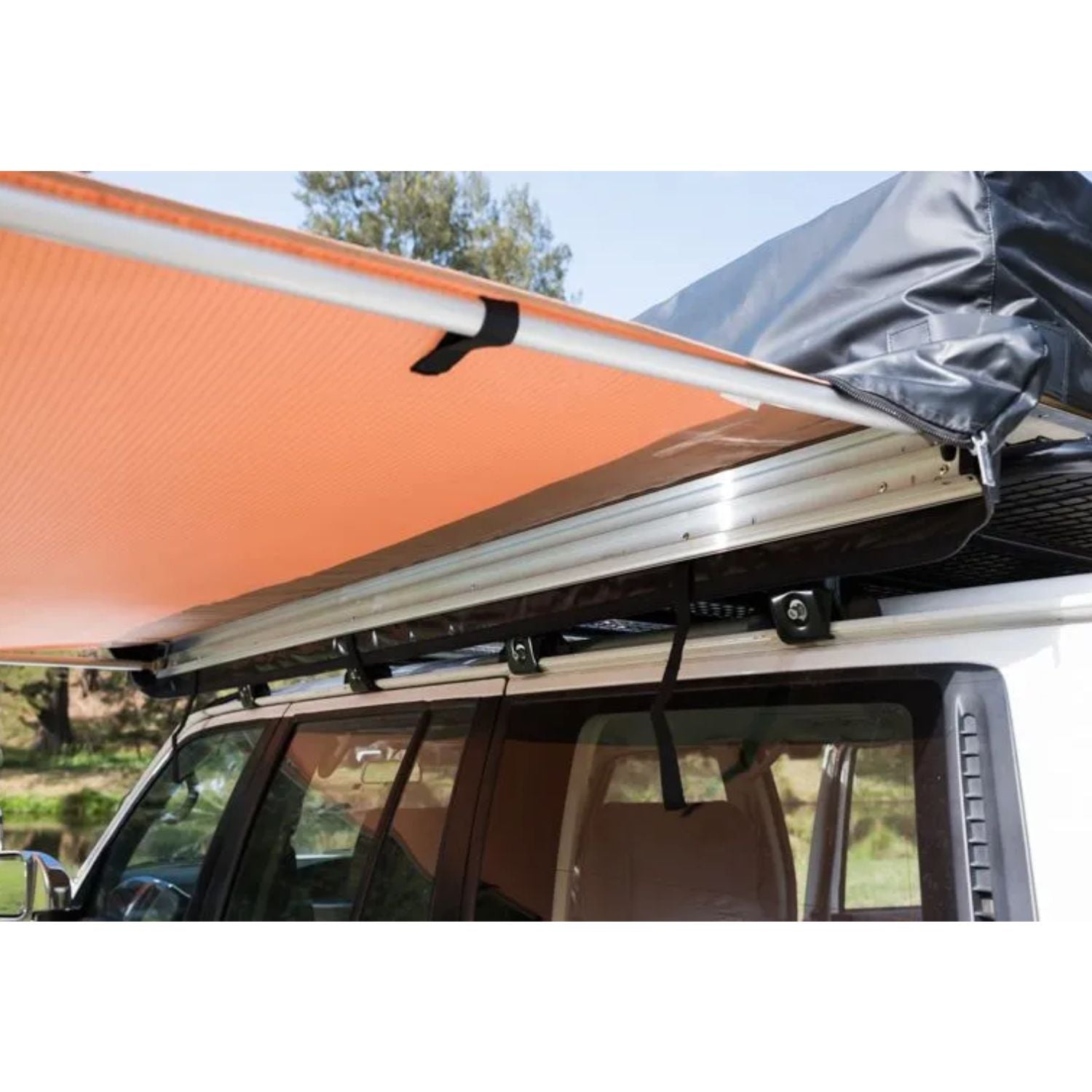 Kings 2x2.5m Side Awning | UPF50+ | 170gsm Waterproof | Suits All Vehicles Full Throttle Pakistan