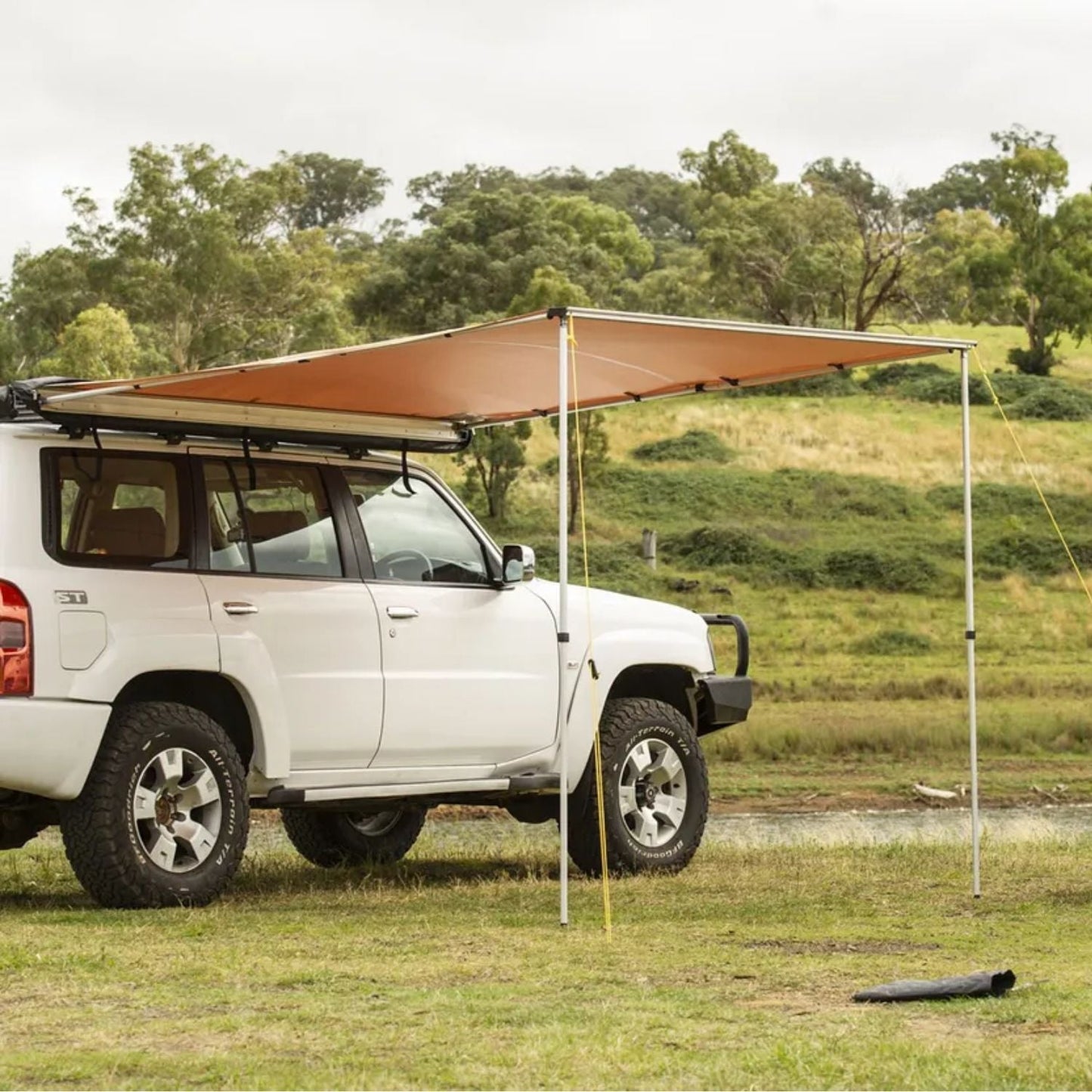 Kings 2x2.5m Side Awning | UPF50+ | 170gsm Waterproof | Suits All Vehicles Full Throttle Pakistan