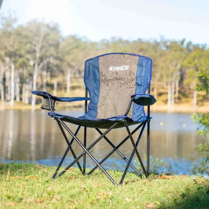 Kings Essential Camping Chair | Light Weight | Included Carry Bag Full Throttle Pakistan