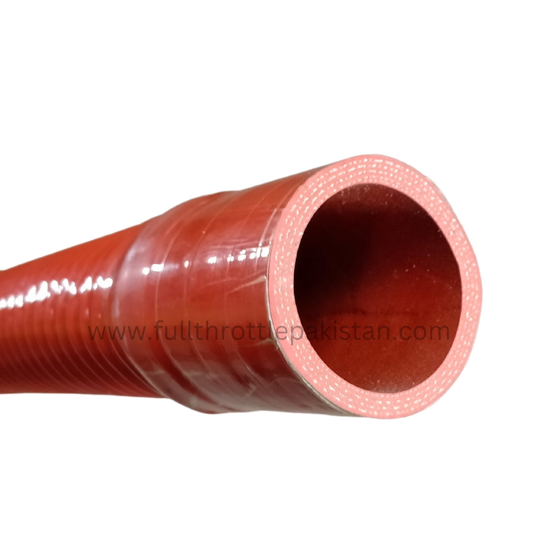 Silicon Flexible Pipe 1Meter 40mm Dia- RED Full Throttle Pakistan